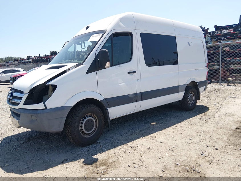 Vin: wdrpe7cc0b5544292, lot: 45377400, freightliner sprinter 2500 20112