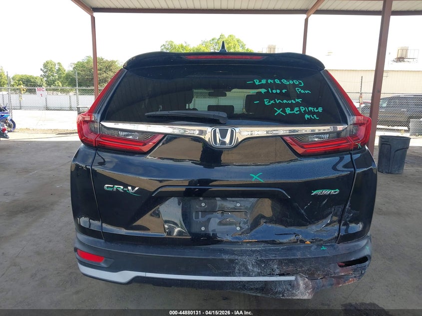 2021 Honda Cr-V Awd Ex VIN: 2HKRW2H52MH651012 Lot: 44880131