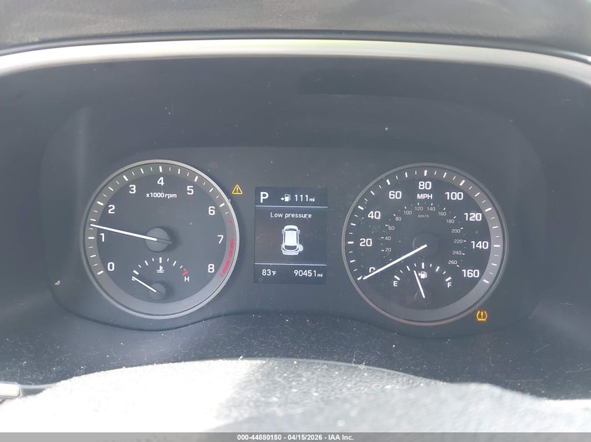 2019 Hyundai Tucson Sport VIN: KM8J3CAL5KU894347 Lot: 44880150