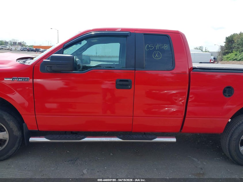 2012 Ford F-150 3.7 Xlt red Lot 111044880198 Vin 1FTEX1EMXCFC84158
