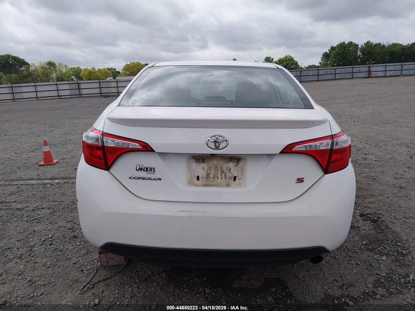 2016 Toyota Corolla S Plus VIN: 5YFBURHE9GP402911 Lot: 44880222