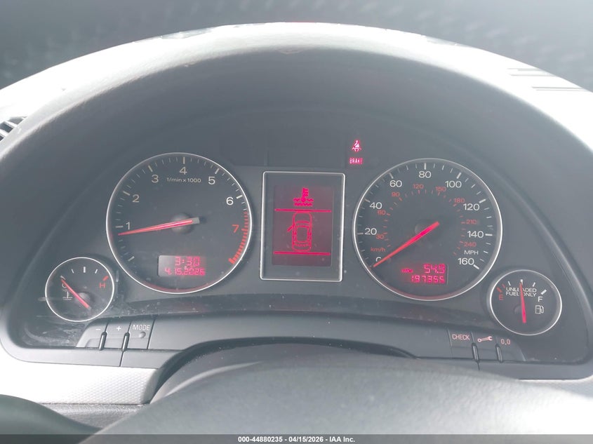 2005 Audi A4 1.8T VIN: WAULC68E85A060498 Lot: 44880235