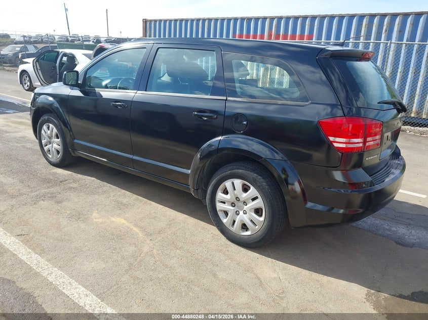 2015 Dodge Journey 2.4 American Value Pkg black Lot 111044880248 Vin 3C4PDCAB2FT683559