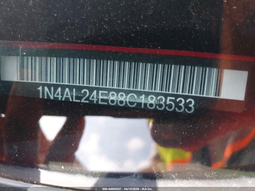 2008 Nissan Altima 2.5 S VIN: 1N4AL24E88C183533 Lot: 44880257