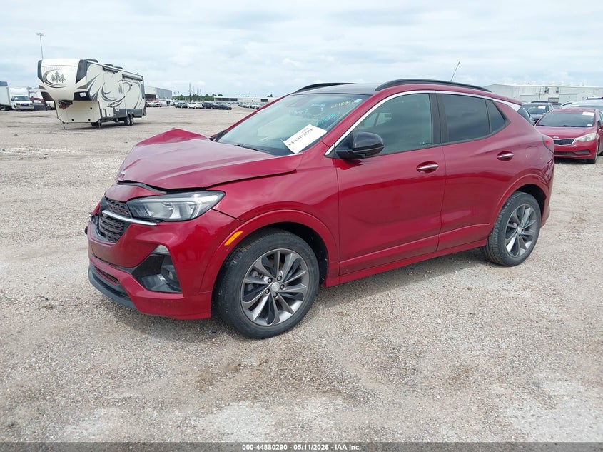 2020 Buick Encore gx 1.2 Encore Gx Fwd Select red Lot 111044880290 Vin KL4MMDS21LB107024