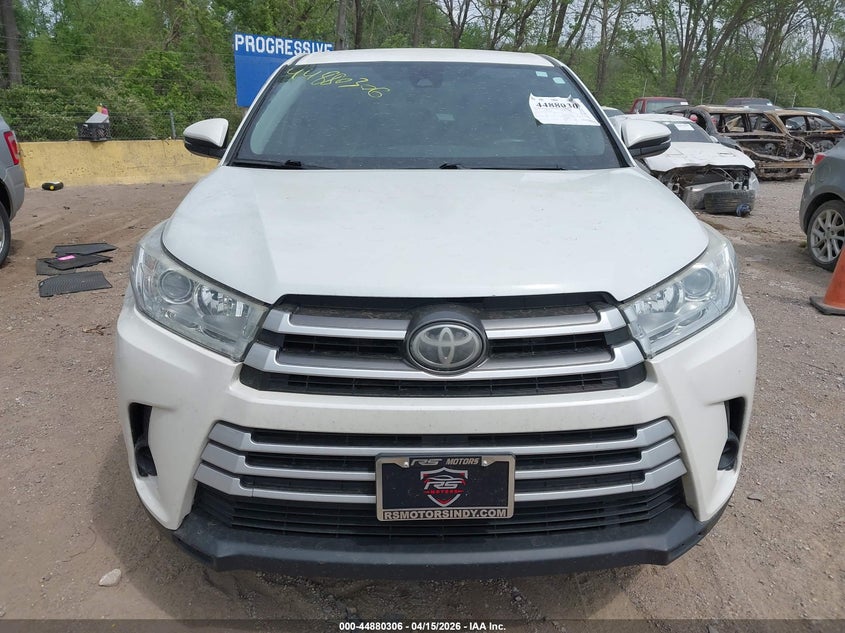 2017 Toyota Highlander Le VIN: 5TDZARFH3HS024081 Lot: 44880306