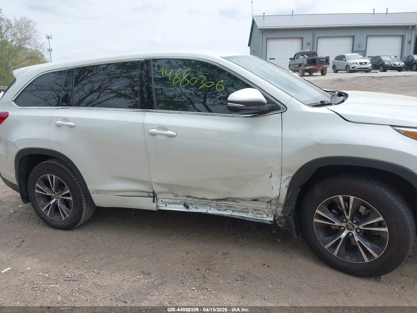 2017 Toyota Highlander Le VIN: 5TDZARFH3HS024081 Lot: 44880306