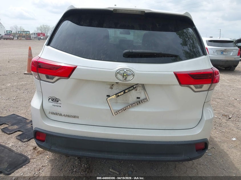 2017 Toyota Highlander Le VIN: 5TDZARFH3HS024081 Lot: 44880306