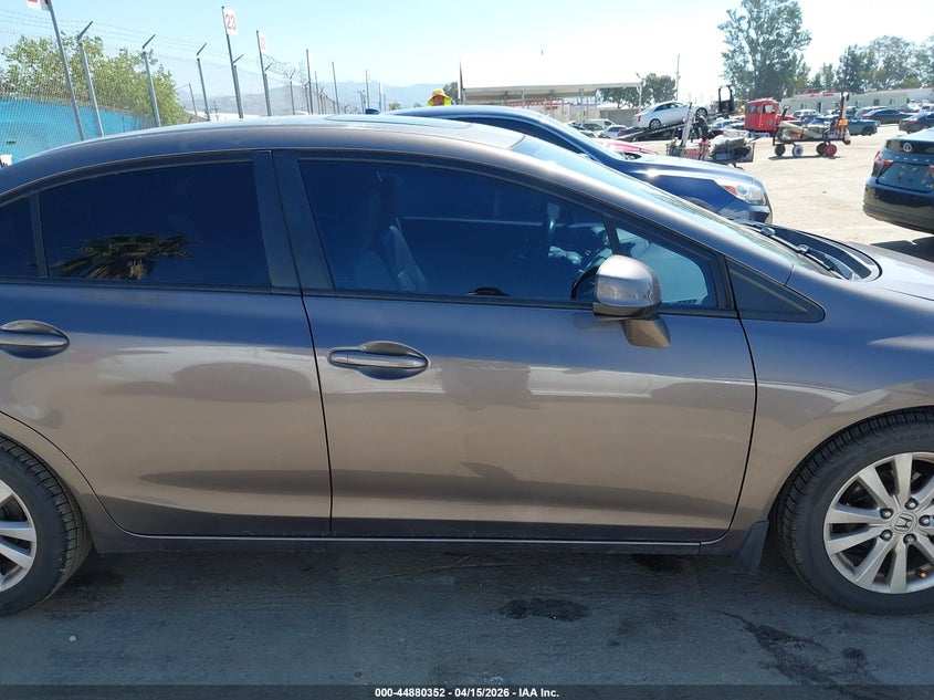 2012 Honda Civic Ex-L VIN: 2HGFB2F99CH552460 Lot: 44880352