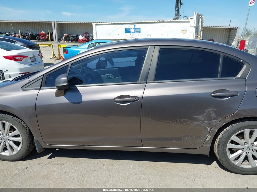 2012 Honda Civic Ex-L VIN: 2HGFB2F99CH552460 Lot: 44880352