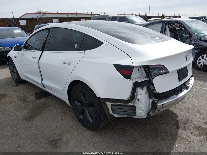 Vin: 5yj3e1eb0lf651522, lot: 45377718, tesla model 3 long range dual motor all-wheel drive 20203