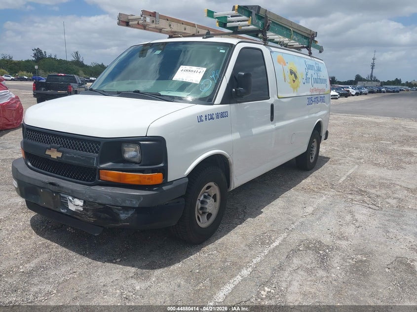 Vin: 1gcwgaff3g1124730, lot: 45377745, chevrolet express 2500 work van 20162