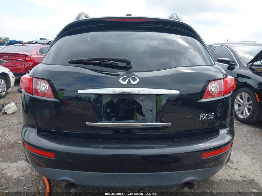 2006 Infiniti Fx35 VIN: JNRAS08W96X204819 Lot: 44880437