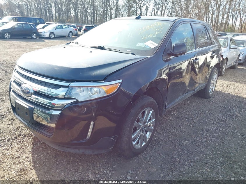 2FMDK4KC1DBA09705 2013 Ford Edge 3.5 Limited black