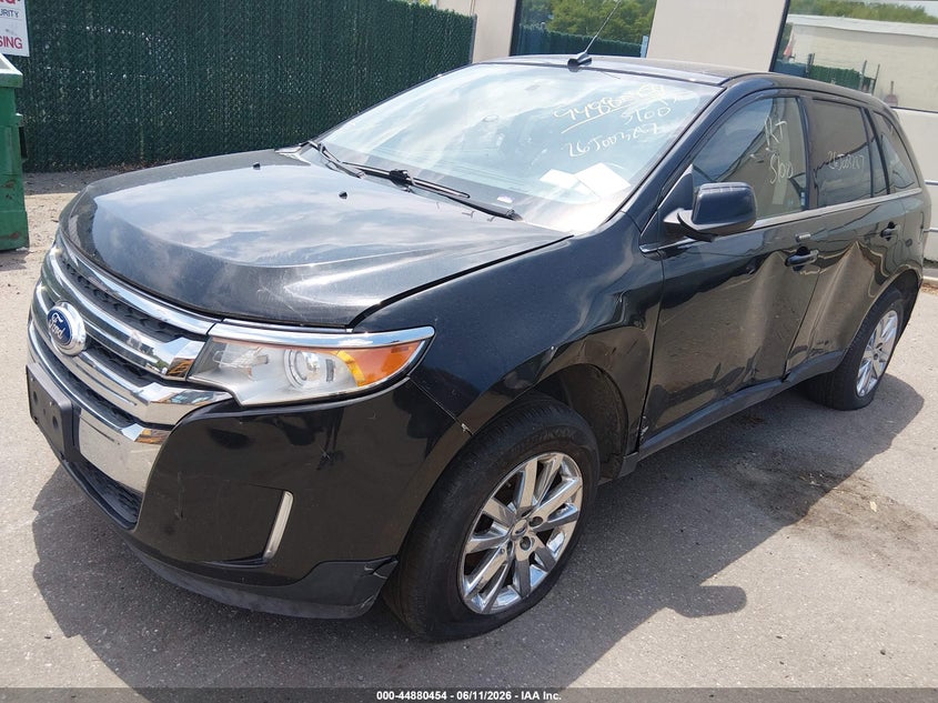 Vin: 2fmdk4kc1dba09705, lot: 45377785, ford edge limited 20132