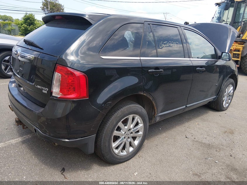 Vin: 2fmdk4kc1dba09705, lot: 45377785, ford edge limited 20134