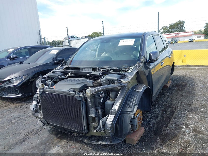 2017 Acura Mdx VIN: 5FRYD3H3XHB007542 Lot: 44880467