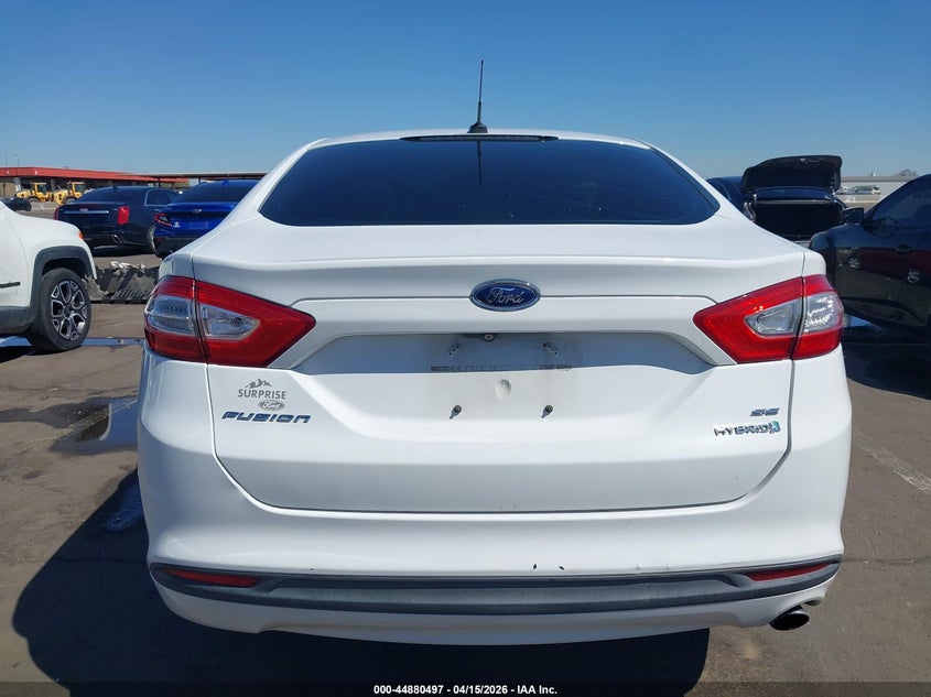 2014 Ford Fusion Hybrid Se VIN: 3FA6P0LU4ER128873 Lot: 44880497
