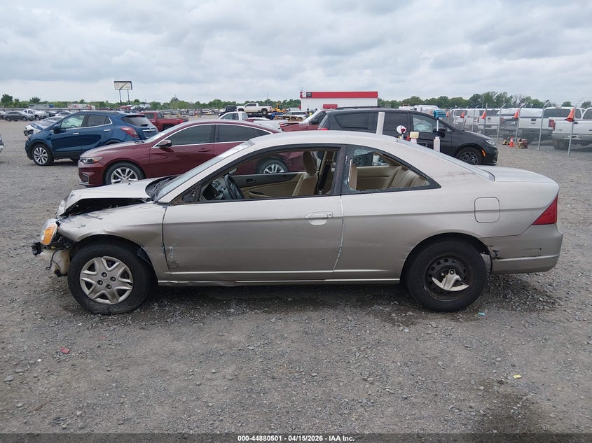 2003 Honda Civic Lx VIN: 1HGEM22593L044954 Lot: 44880501