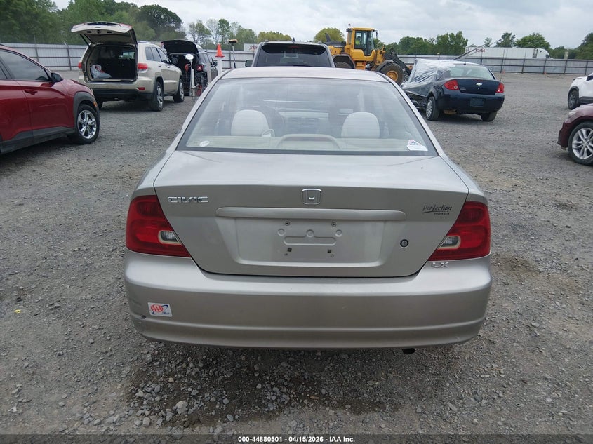 2003 Honda Civic Lx VIN: 1HGEM22593L044954 Lot: 44880501