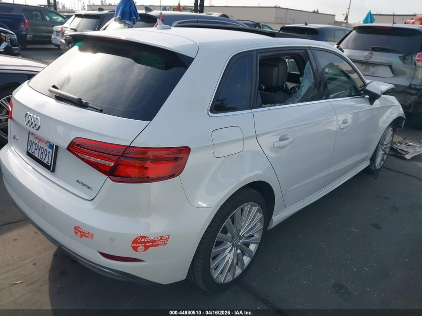 Vin: wautpbff7ha146687, lot: 45377841, audi a3 e-tron 1.4t premium 20174
