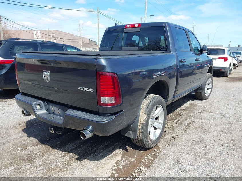 Vin: 1c6rr7mt1fs520450, lot: 45377889, ram 1500 sport 20154