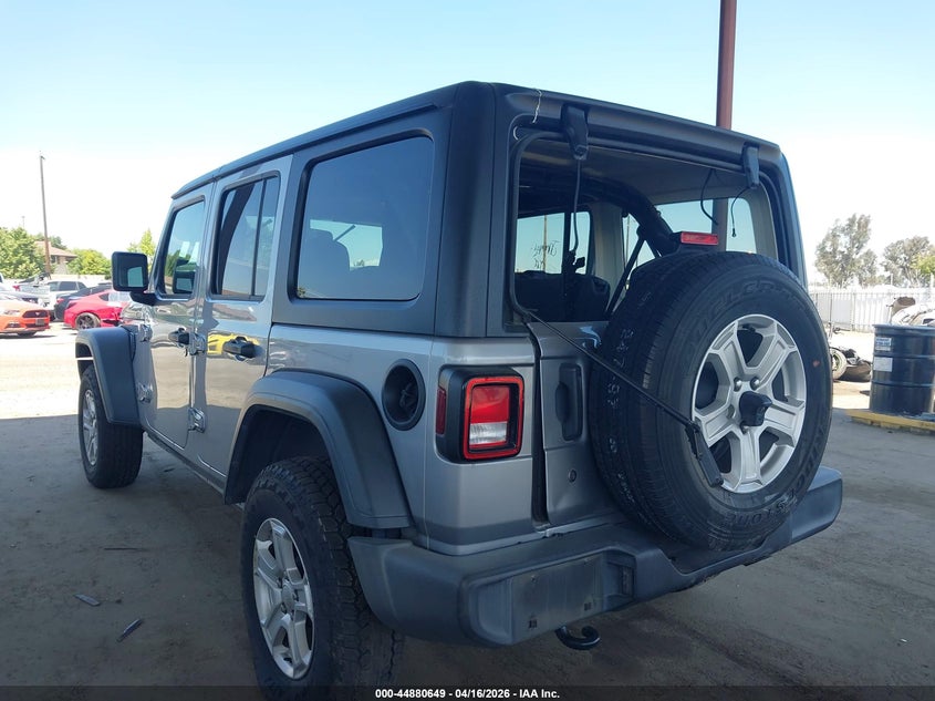 2018 Jeep Wrangler Unlimited Sport S 4X4