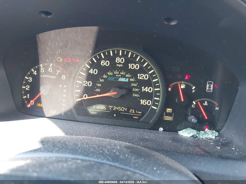 2006 Honda Accord Hybrid VIN: JHMCN36446C001541 Lot: 44880686