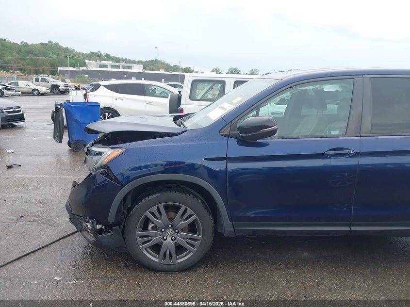 2021 Honda Passport Awd Ex-L VIN: 5FNYF8H50MB020191 Lot: 44880696