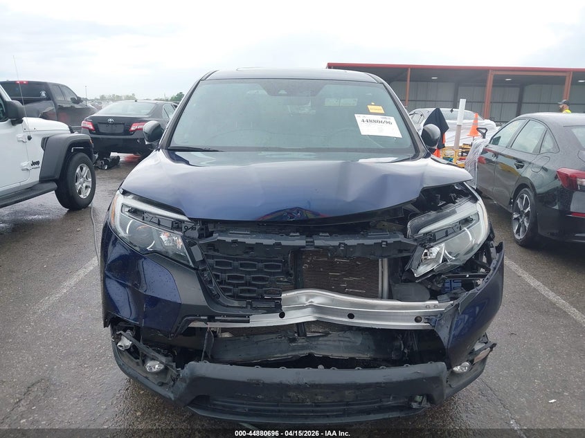 2021 Honda Passport Awd Ex-L VIN: 5FNYF8H50MB020191 Lot: 44880696