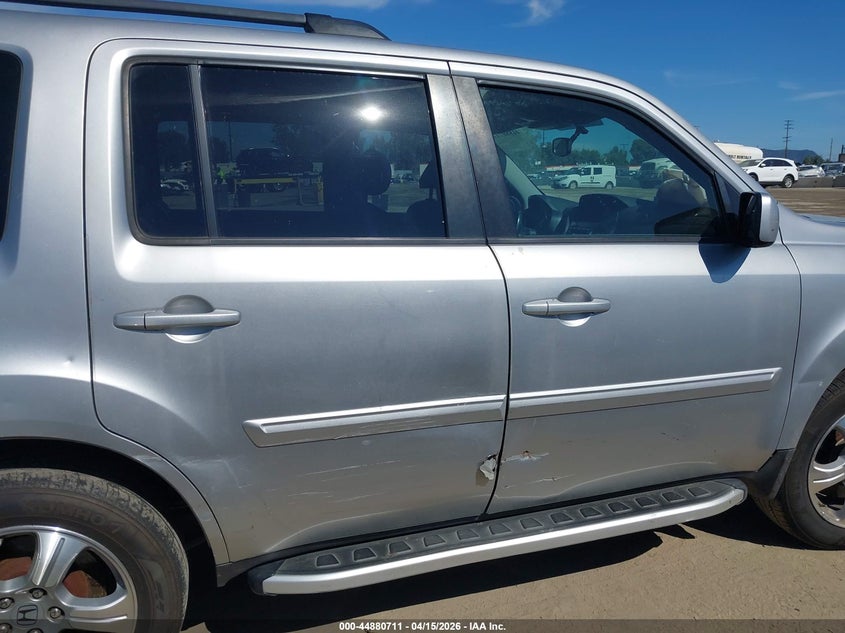 2013 Honda Pilot Ex-L VIN: 5FNYF3H53DB042009 Lot: 44880711