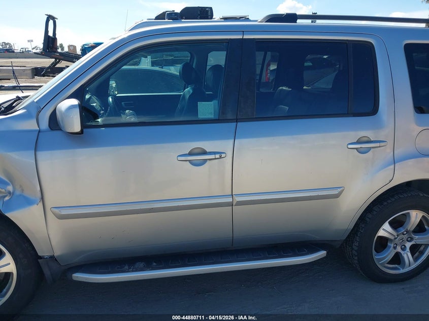 2013 Honda Pilot Ex-L VIN: 5FNYF3H53DB042009 Lot: 44880711