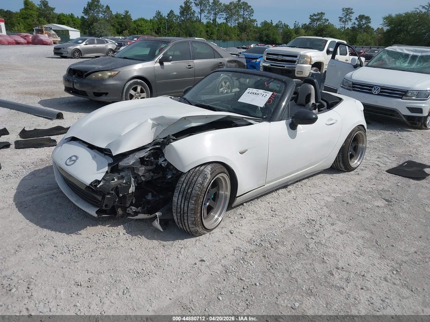 Vin: jm1ndab72g0105689, lot: 45378043, mazda mx-5 miata sport 20162