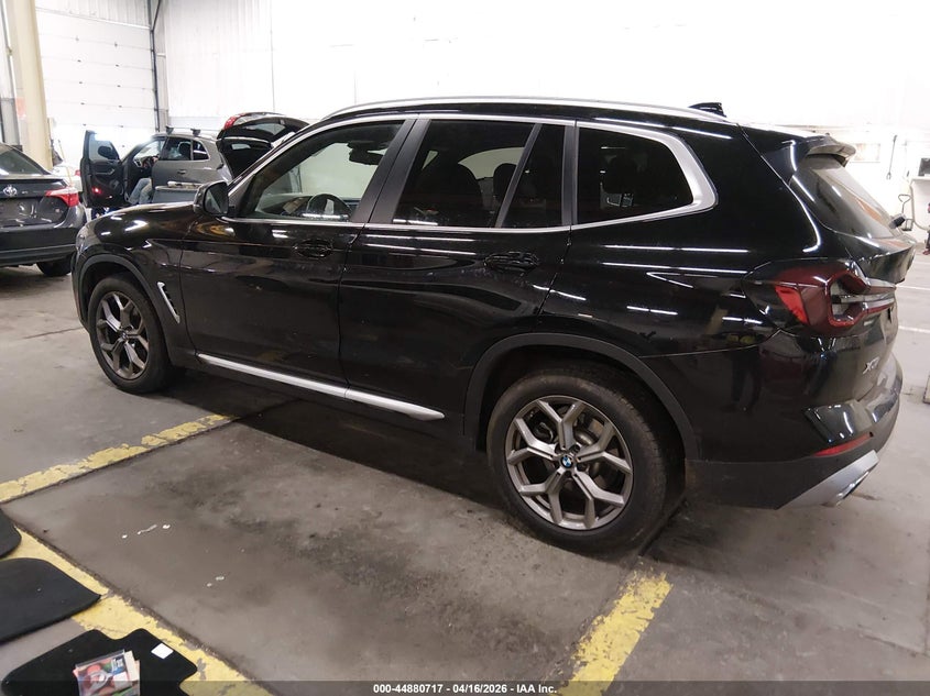 2022 BMW X3 SPORT UTILITY VEHICLE 2.0L I-4 DI, DOHC, VVT, TURBO, 248HP