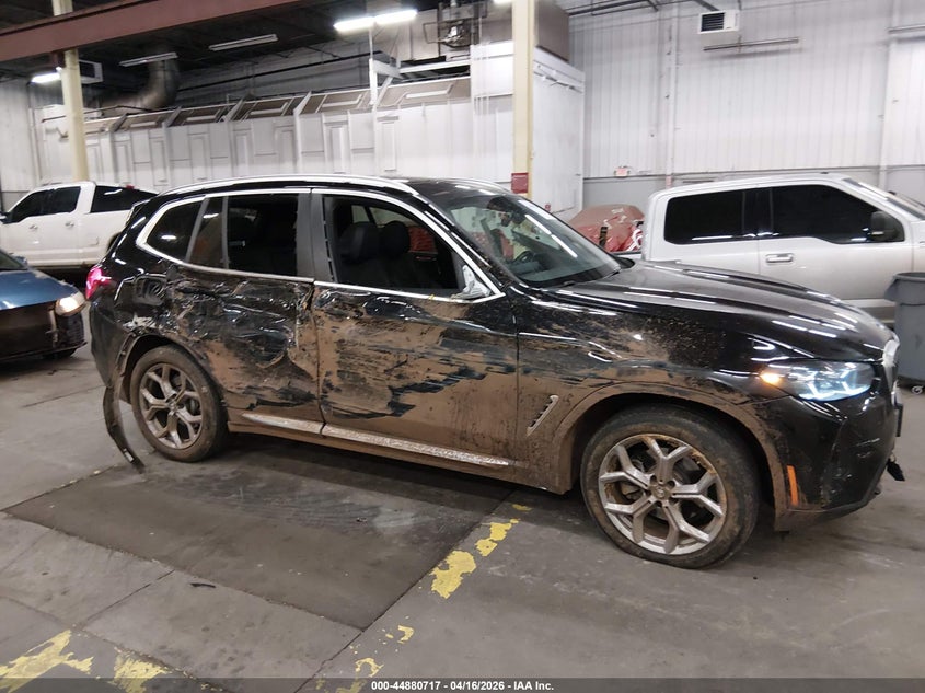 2022 BMW X3 SPORT UTILITY VEHICLE 2.0L I-4 DI, DOHC, VVT, TURBO, 248HP