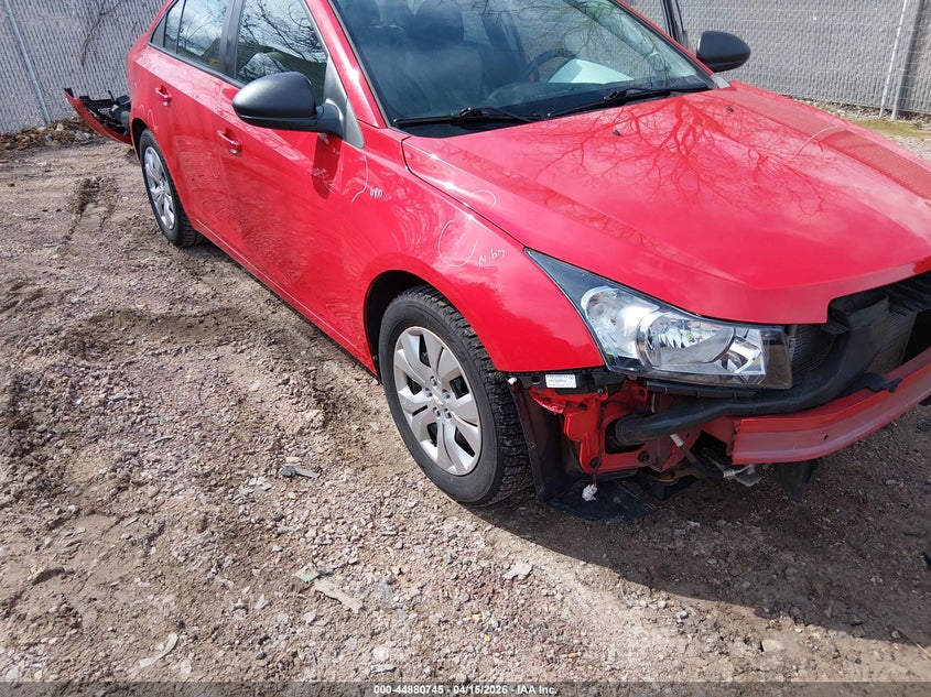 2015 Chevrolet Cruze L Manual VIN: 1G1P15SH6F7165006 Lot: 44880745