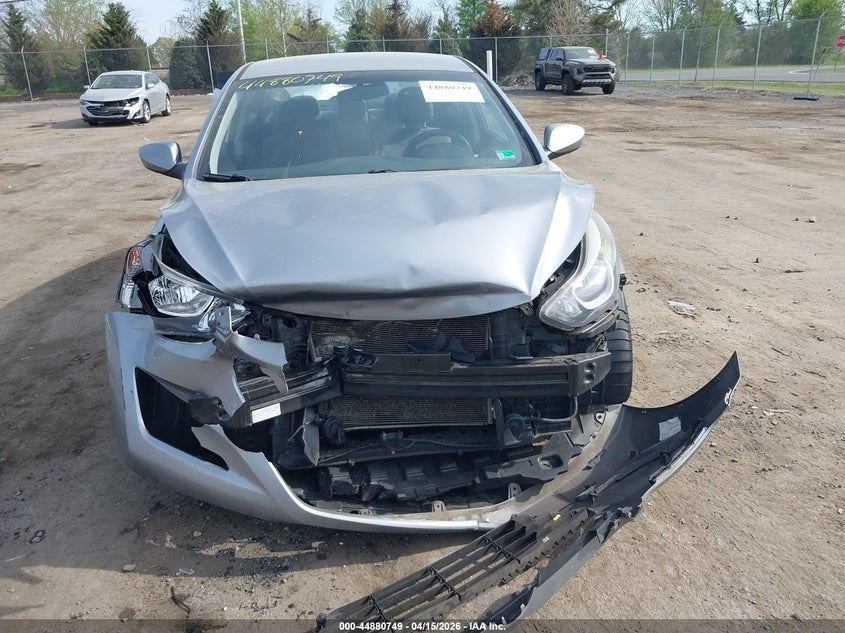 2016 Hyundai Elantra Se VIN: 5NPDH4AE4GH786278 Lot: 44880749