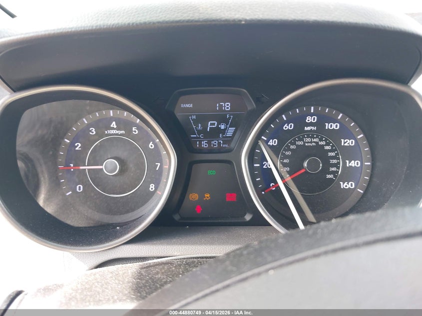 2016 Hyundai Elantra Se VIN: 5NPDH4AE4GH786278 Lot: 44880749