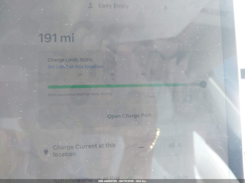 2024 Tesla Model Y Long Range Single Motor Rear-Wheel Drive/Rwd VIN: 7SAYGDED9RF011422 Lot: 44880755