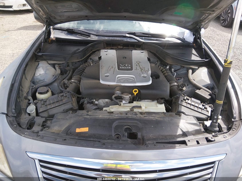 2010 Infiniti G37X VIN: JN1CV6AR7AM450031 Lot: 44880762
