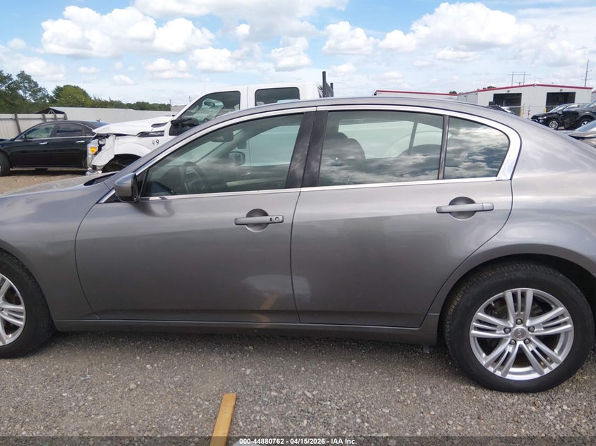 2010 Infiniti G37X VIN: JN1CV6AR7AM450031 Lot: 44880762