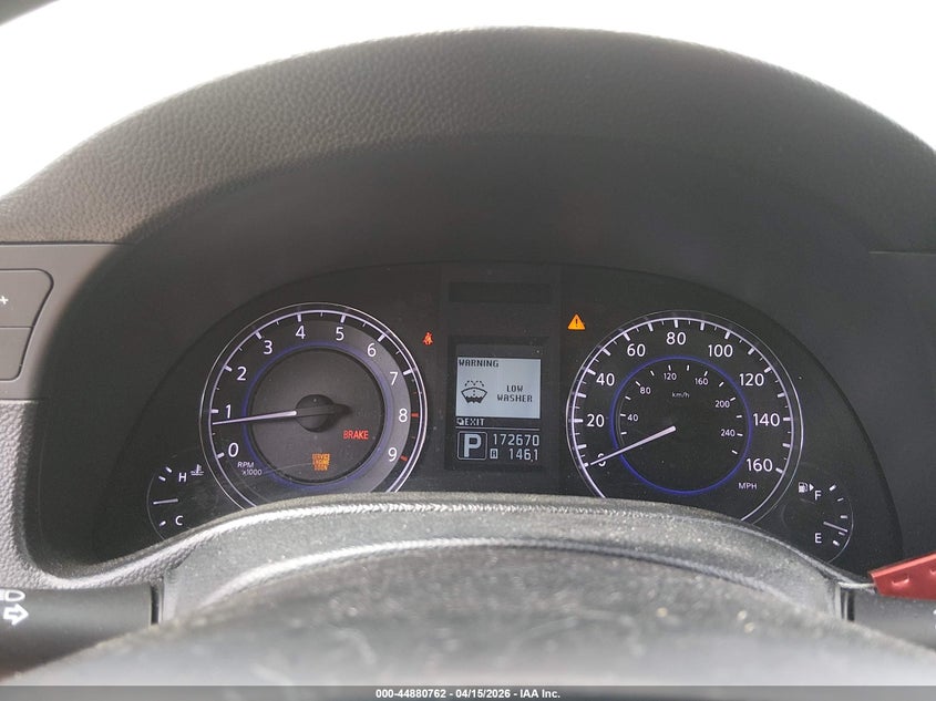 2010 Infiniti G37X VIN: JN1CV6AR7AM450031 Lot: 44880762