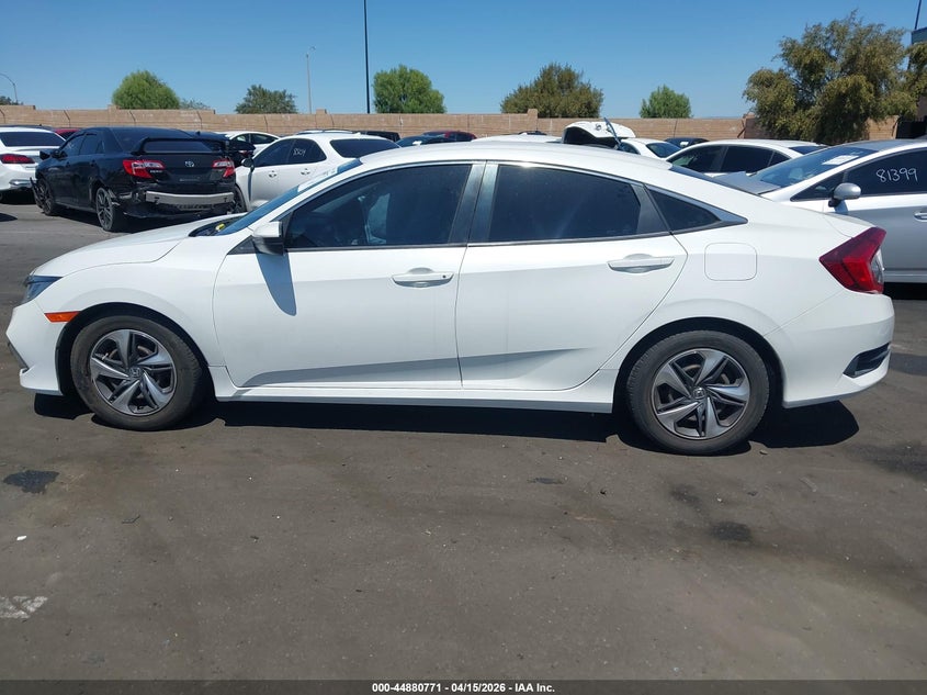 2020 Honda Civic Lx VIN: 2HGFC2F63LH577521 Lot: 44880771