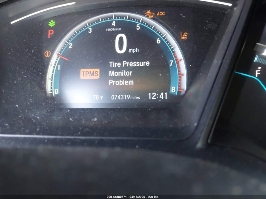 2020 Honda Civic Lx VIN: 2HGFC2F63LH577521 Lot: 44880771