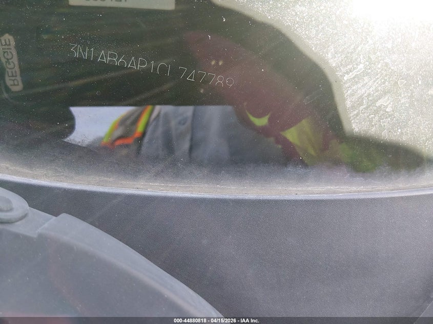 2012 Nissan Sentra 2.0 Sr VIN: 3N1AB6AP1CL747789 Lot: 44880818