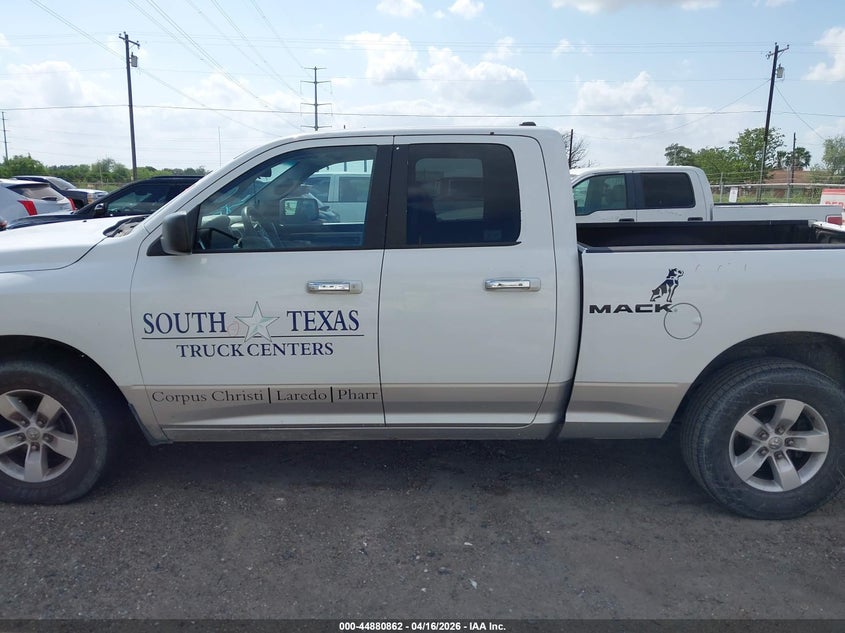 2013 Ram 1500 4.7 Ram Slt white Lot 111044880862 Vin 1C6RR6GP6DS517467