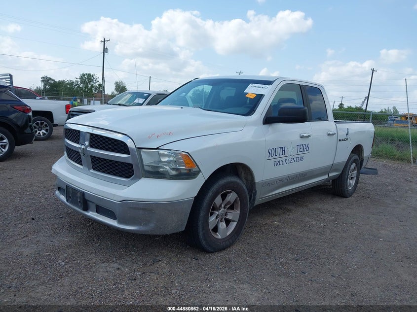 2013 Ram 1500 4.7 Ram Slt white Lot 111044880862 Vin 1C6RR6GP6DS517467