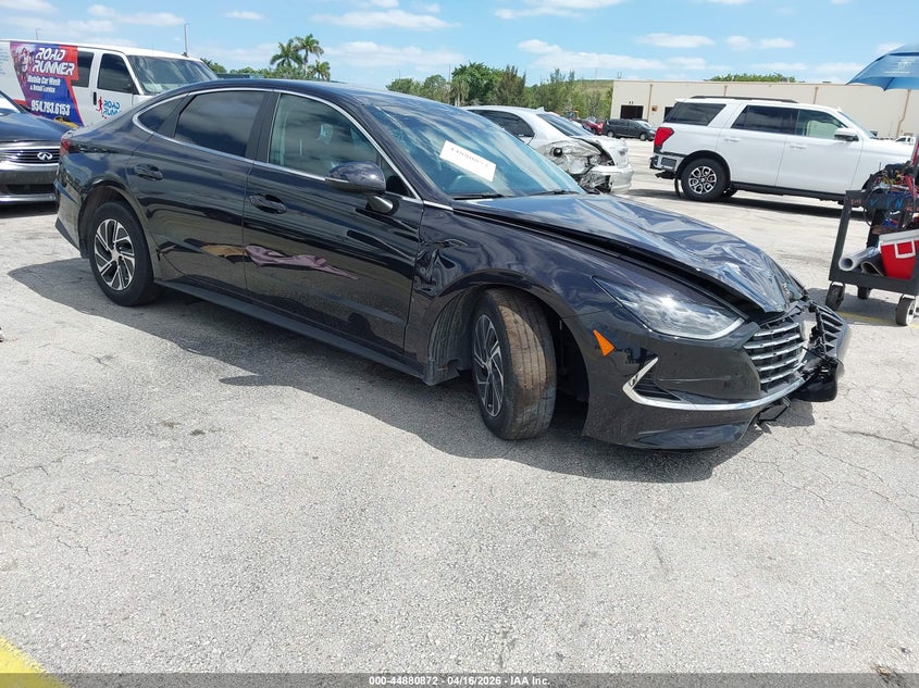 2023 HYUNDAI SONATA HYBRID BLUE