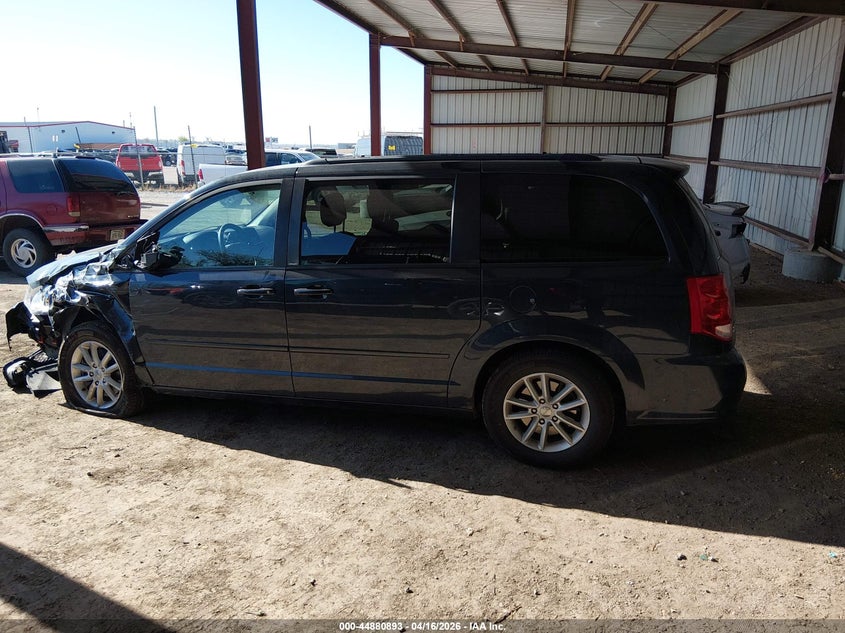 2013 Dodge Caravan 3.6 Grand Sxt blue Lot 111044880893 Vin 2C4RDGCG1DR817289