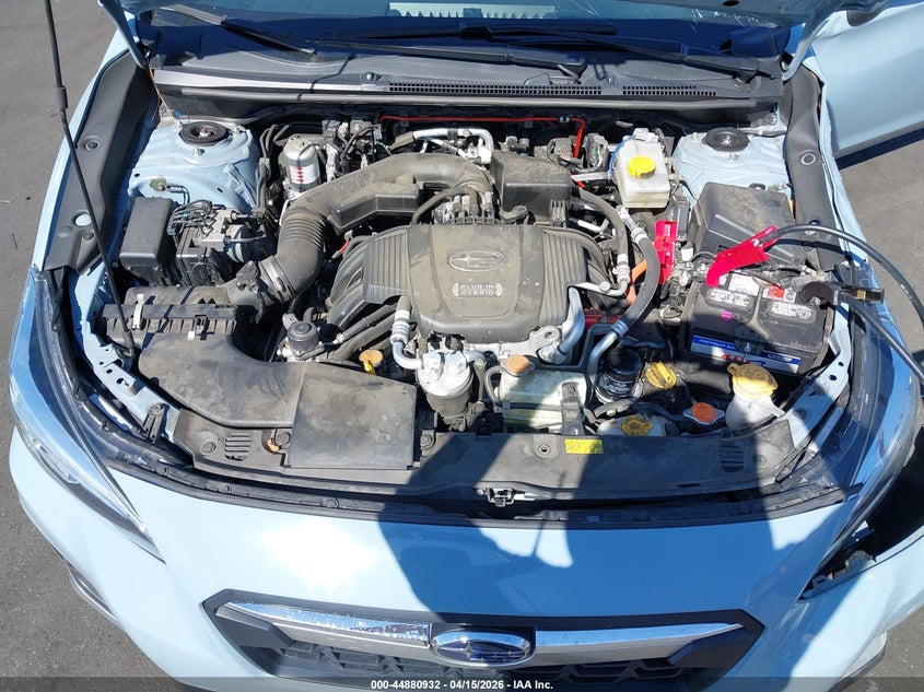 2020 Subaru Xv 2.0 Crosstrek Hybrid blue Lot 111044880932 Vin JF2GTDNC6LH230374